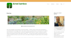 Desktop Screenshot of dorsetbamboo.com